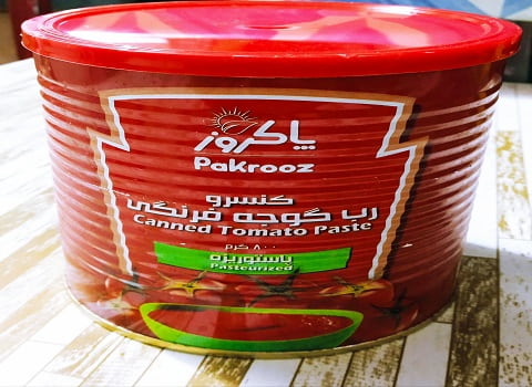 قیمت خرید رب گوجه فرنگی پاکروز + فروش ویژه