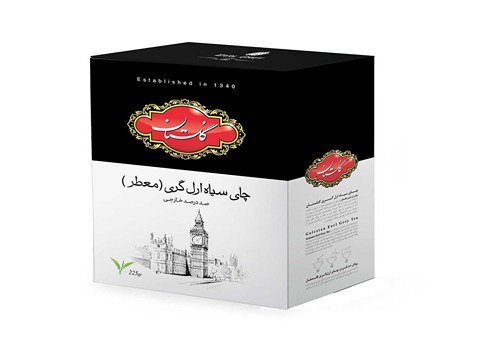 قیمت چای سیاه ارل گری گلستان + خرید باور نکردنی