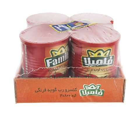 قیمت خرید رب گوجه فامیلا 800 گرمی + فروش ویژه