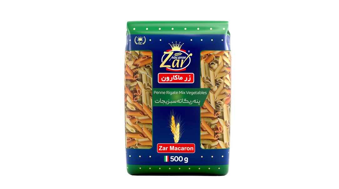 خرید و قیمت ماکارونی سبزیجات زر ماکارون  +  فروش صادراتی