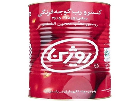 قیمت کنسرو رب گوجه فرنگی روژین با کیفیت ارزان + خرید عمده