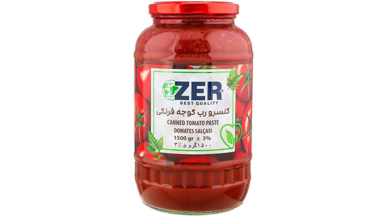 فروش رب گوجه فرنگی زیر + قیمت خرید به صرفه