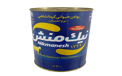 قیمت خرید روغن حیوانی گاوی نیک منش + فروش ویژه