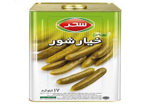 قیمت خرید خیارشور حلب سحر + فروش ویژه