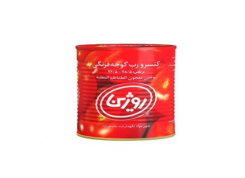 قیمت خرید رب گوجه فرنگی روژین مقدار 800 گرم عمده به صرفه و ارزان