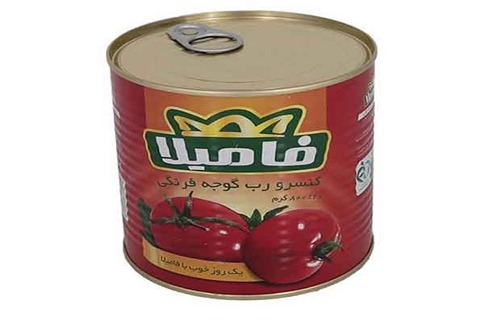 قیمت خرید رب گوجه فامیلا 800 گرمی عمده به صرفه و ارزان