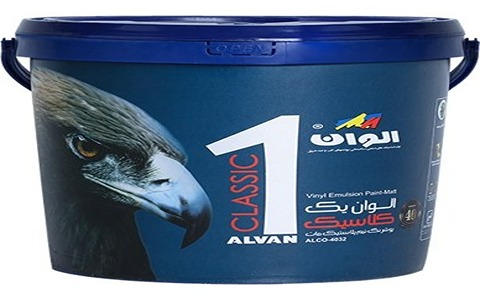 خرید و قیمت رنگ تمام پلاستیک الوان 12 کیلویی + فروش عمده