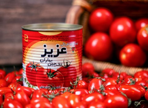 خرید و قیمت رب گوجه فرنگی عزیز + فروش صادراتی