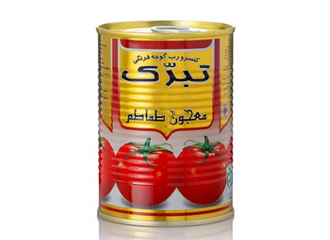 قیمت خرید رب گوجه 800 گرمی تبرک عمده به صرفه و ارزان