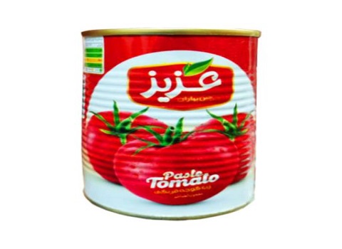 قیمت خرید رب گوجه فرنگی عزیز عمده به صرفه و ارزان