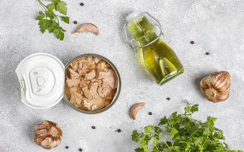 خرید و قیمت تن ماهی با روغن زیتون + فروش صادراتی