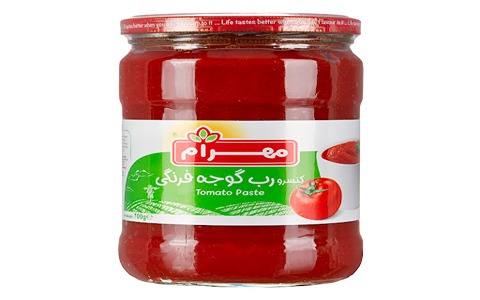 خرید و قیمت رب گوجه فرنگی شیشه ای مهرام + فروش صادراتی