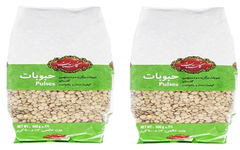 خرید و قیمت عدس گلستان 450 گرمی + فروش عمده