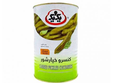 خرید و فروش خیارشور یک و یک 4 کیلویی با شرایط فوق العاده