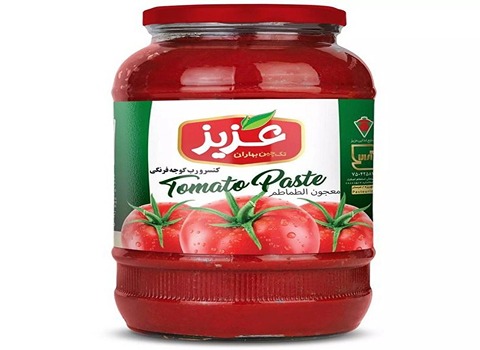 خرید و قیمت رب گوجه فرنگی عزیز + فروش عمده