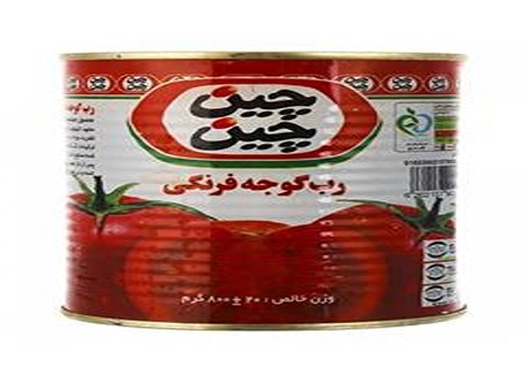 قیمت خرید رب گوجه فرنگی چین چین 800 گرمی عمده به صرفه و ارزان