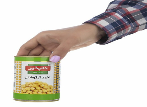 خرید کنسرو نخود آبگوشتی دلپذیر + قیمت فروش استثنایی