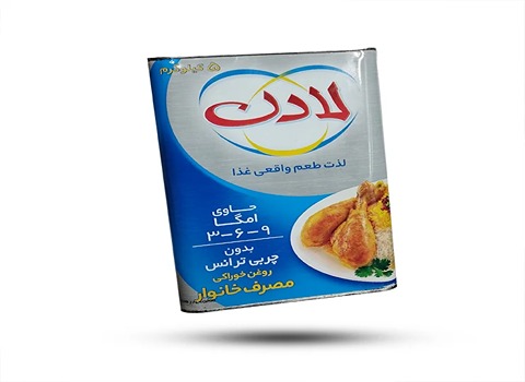 فروش روغن جامد لادن ۵ کیلویی + قیمت خرید به صرفه