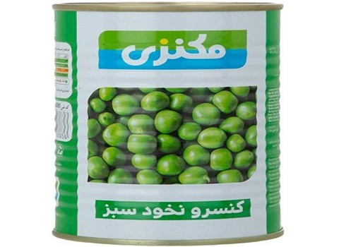 خرید و قیمت کنسرو نخود سبز مکنزی + فروش صادراتی