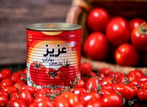 قیمت خرید رب گوجه فرنگی عزیز + فروش ویژه