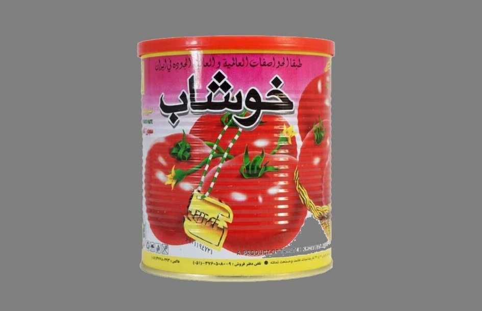 فروش رب گوجه فرنگی خوشاب + قیمت خرید به صرفه