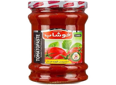 قیمت خرید رب گوجه فرنگی خوشاب عمده به صرفه و ارزان