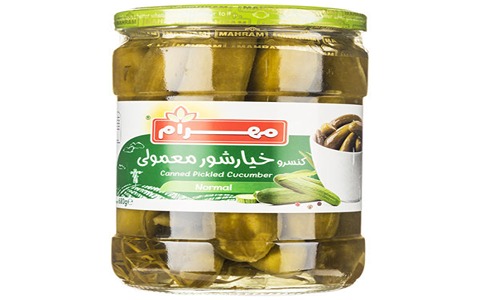 فروش خیارشور مهرام + قیمت خرید به صرفه