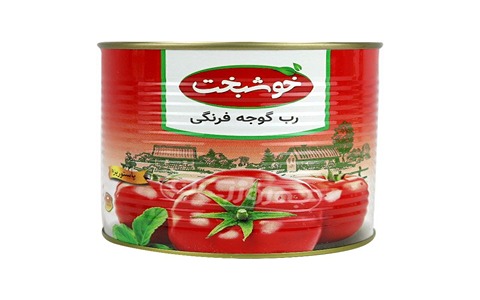 قیمت خرید رب گوجه فرنگی خوشبخت 800 گرمی عمده به صرفه و ارزان