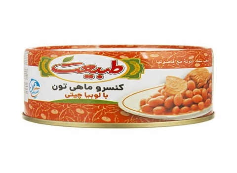 خرید و قیمت تن ماهی لوبیا طبیعت + فروش عمده