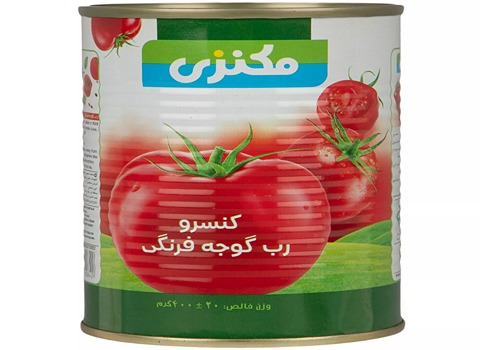 قیمت رب گوجه فرنگی مکنزی + خرید باور نکردنی