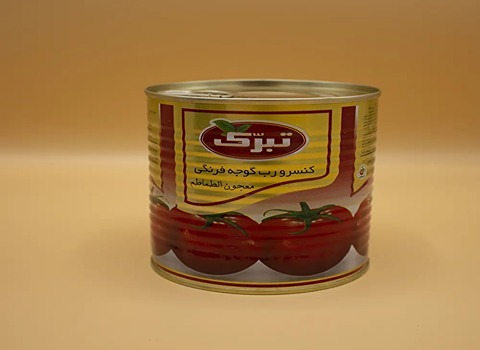 خرید و قیمت رب گوجه فرنگی تبرک + فروش عمده