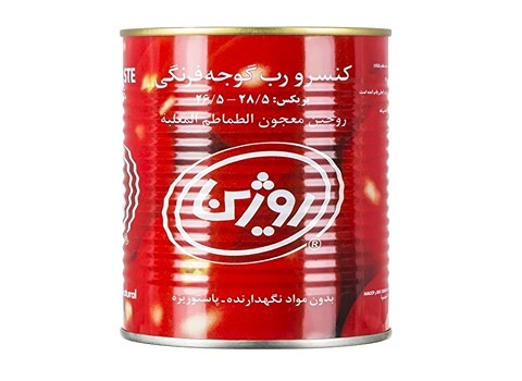 خرید و قیمت رب گوجه روژین + فروش صادراتی