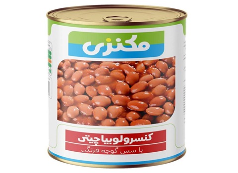 خرید و قیمت کنسرو لوبیا چیتی مکنزی + فروش صادراتی