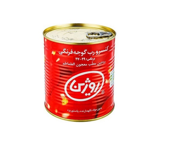 قیمت رب گوجه فرنگی روژین 800 گرمی با کیفیت ارزان + خرید عمده