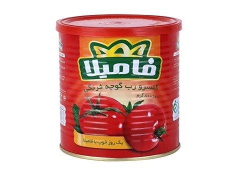 فروش رب گوجه فامیلا + قیمت خرید به صرفه