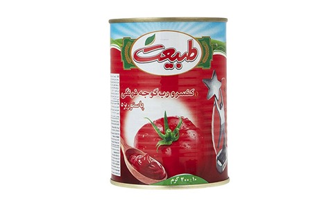 قیمت خرید رب گوجه فرنگی طبیعت 800 گرمی عمده به صرفه و ارزان