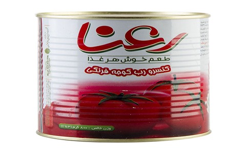 قیمت رب گوجه فرنگی 800 گرمی رعنا با کیفیت ارزان + خرید عمده