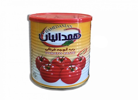 قیمت خرید رب گوجه فرنگی 800 گرمی همدانیان عمده به صرفه و ارزان