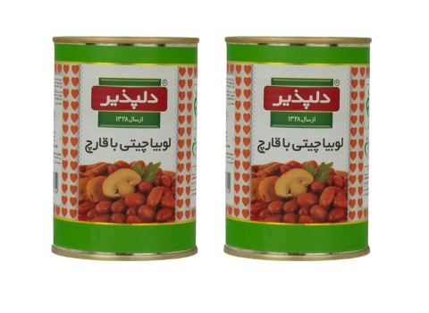 خرید و قیمت کنسرو لوبیا دلپذیر + فروش عمده