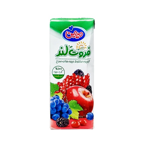 فروش آبمیوه پاکتی کوچک + قیمت خرید به صرفه