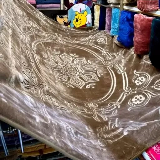 خرید پتو مسافرتی طرح برگ + قیمت فروش استثنایی