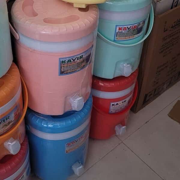 خرید کلمن پلاستیکی بزرگ + قیمت فروش استثنایی