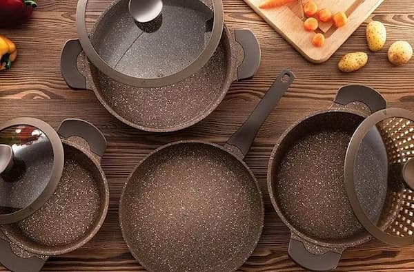 قیمت خرید قابلمه تفلون گرانیتی با فروش عمده