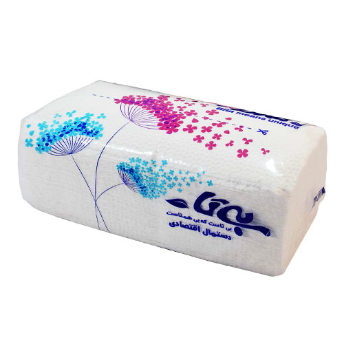فروش ویژه + قیمت مناسب دستمال کاغذی بیتا مدل اقتصادی بسته 10 عددی