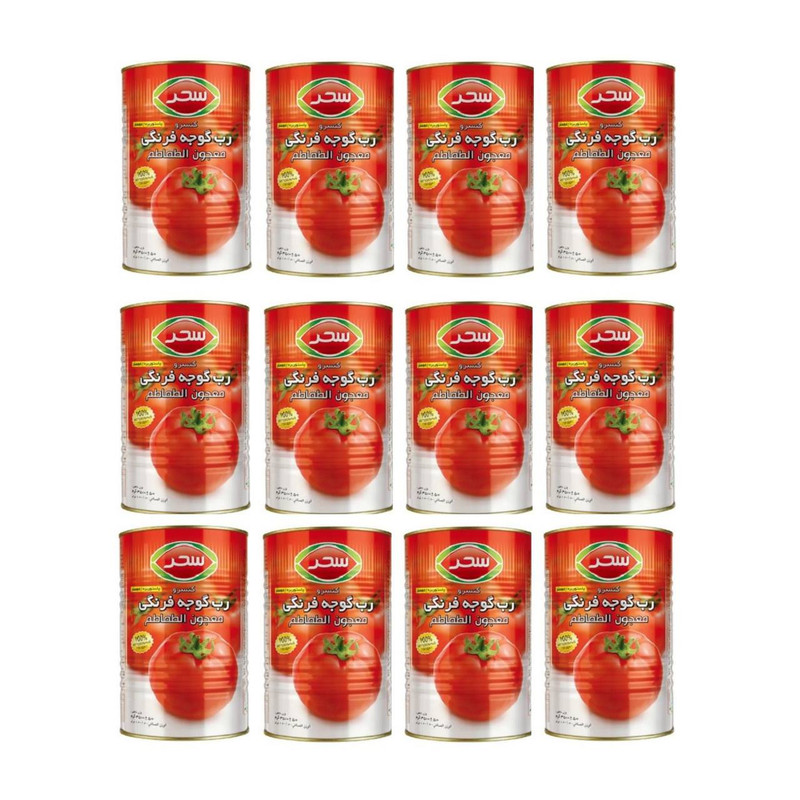 قیمت خرید رب گوجه فرنگی سحر + فروش ویژه
