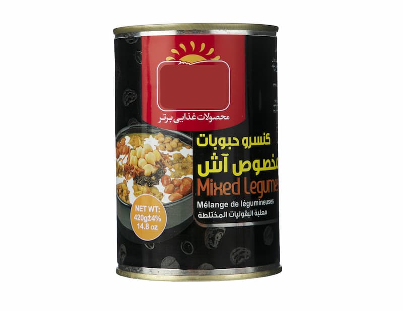 قیمت کنسرو حبوبات آش با کیفیت ارزان + خرید عمده