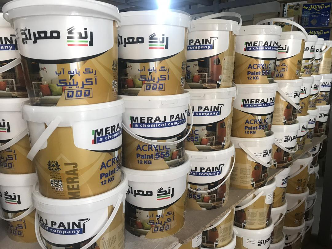 قیمت رنگ پلاستیک معراج با کیفیت ارزان + خرید عمده
