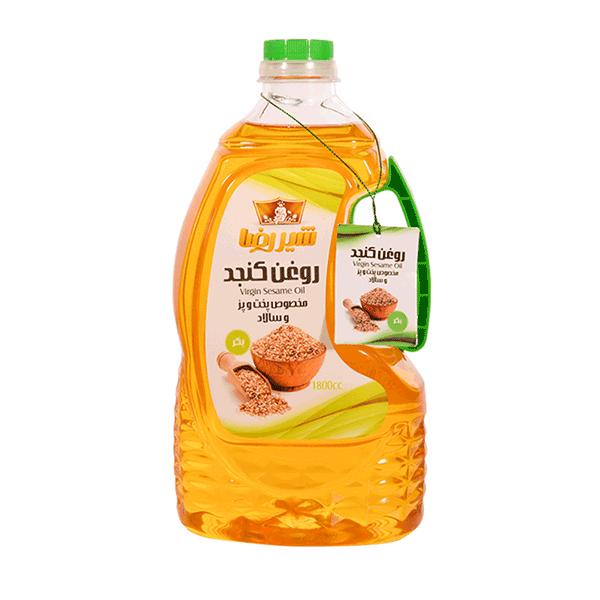 قیمت خرید روغن کنجد شیر رضا با فروش عمده