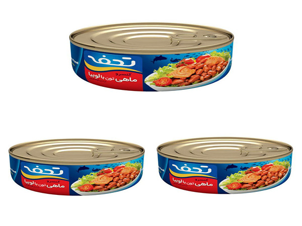 قیمت خرید کنسرو لوبیا و تن ماهی تحفه + فروش ویژه
