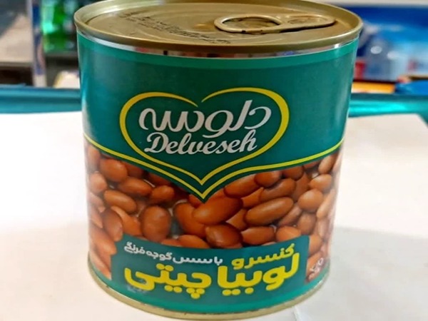 قیمت کنسرو لوبیا دلوسه با کیفیت ارزان + خرید عمده